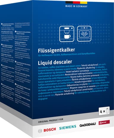 Bosch avkalkning för ugn och kaffemaskin 00312012