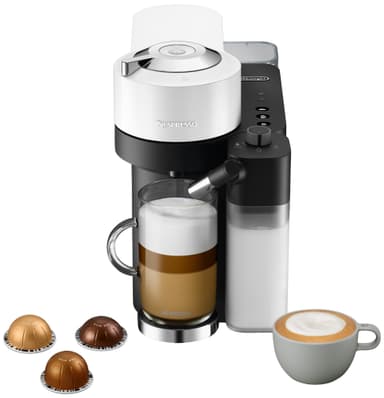 Nespresso Vertuo Lattissima kaffebryggare by Delonghi ENV300.W (vit)