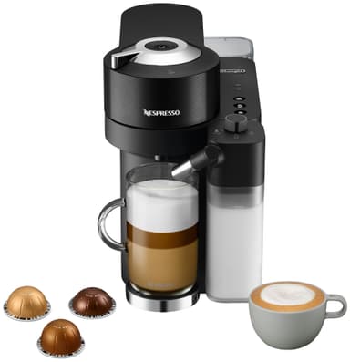 Nespresso Vertuo Lattissima kaffebryggare by Delonghi ENV300.B (svart)