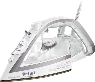Tefal Puregliss strykjärn FV8043E0 (silver/vit)