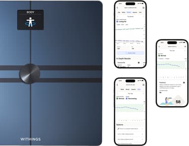 Withings Body Comp badrumsvåg WBS12-Black-All-Inter
