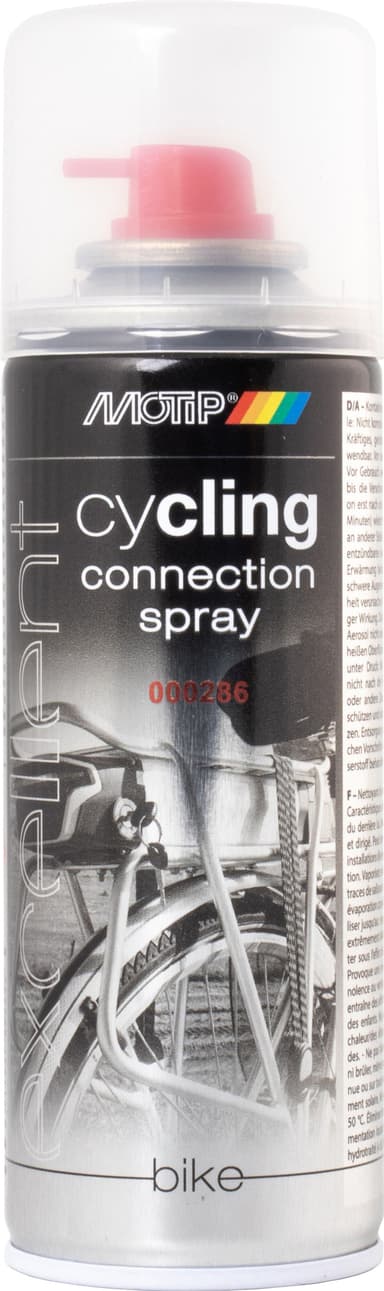 Motip kontaktspray & supersmörjmedel till elcykel 000286/000293