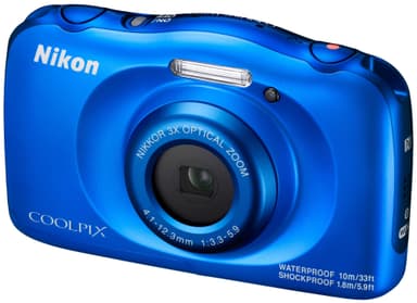 Nikon CoolPix W100 kompaktkamera (blå)