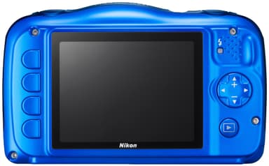 Nikon CoolPix W100 kompaktkamera (blå)