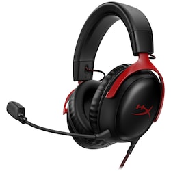 HyperX Cloud III gaming-headset (svart/röd)