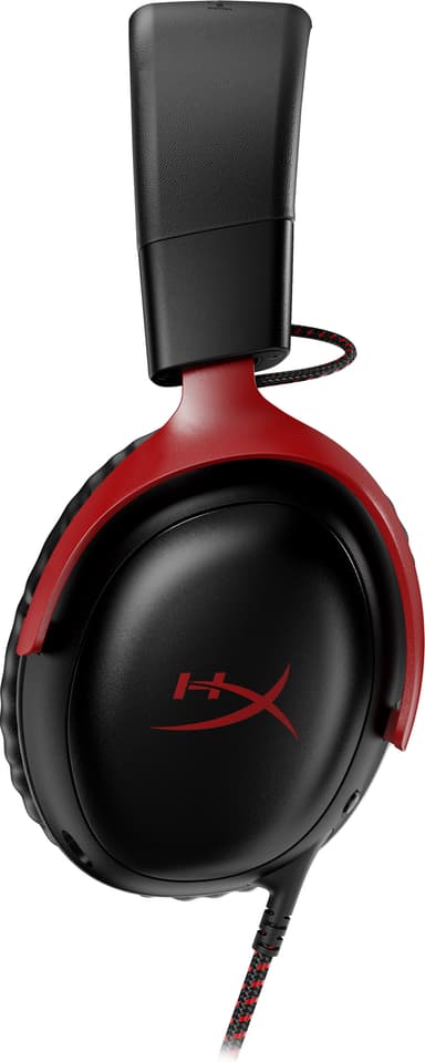 HyperX Cloud III gaming-headset (svart/röd)