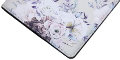 Keep iPad 10.2/10.5" fodral för surfplatta (silver blomma)