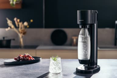 Sodastream GAIA Black sodamaker utan kolsyrepatron 1017901770 (svart)