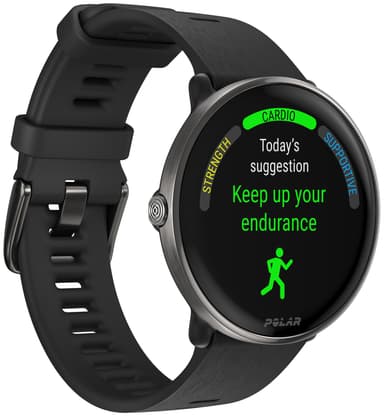 Polar Ignite 3 Titanium sportklocka S-L (svart)