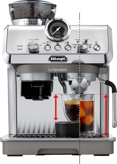 DeLonghi La Specialista Arte Evo Halvautomatisk Kaffemaskin EC9255.M