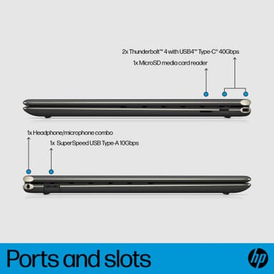 HP Spectre x360 i7-13/16/512 13.5" bärbar dator