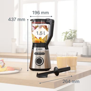 Bosch blender MMB6382M (Rostfritt stål)