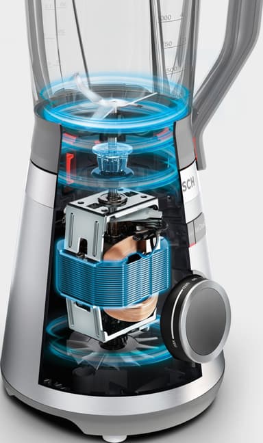 Bosch blender MMB6382M (Rostfritt stål)