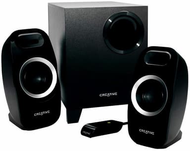 Creative Inspire 2.1 Datorhögtalare T3300 (svart)