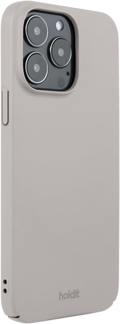 Holdit Slim Case iPhone 14 Pro Max fodral (brungrått)