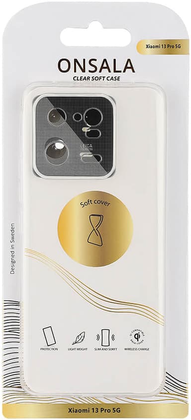 Onsala Xiaomi 13 Pro 5G fodral (genomskinligt)