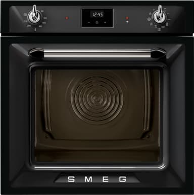 Smeg Serie Victoria Inbyggnadsugn SOP6900TN (svart)