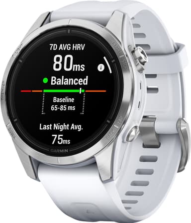 Garmin epix Gen 2 Pro smartwatch, 42mm (vit)