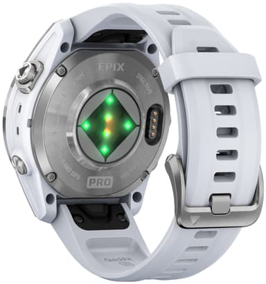 Garmin epix Gen 2 Pro smartwatch, 42mm (vit)