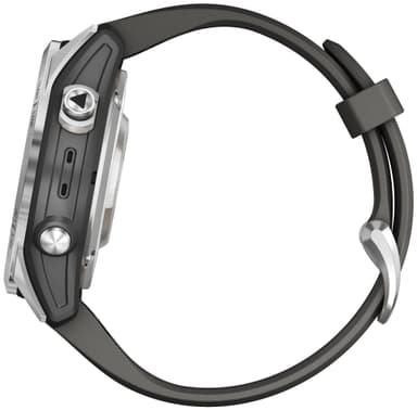 Garmin Fenix 7S Pro Solar smartwatch, 42mm (silver)
