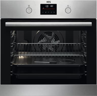AEG Serie 6000 Inbyggnadsugn BCP6240M (Rostfri)