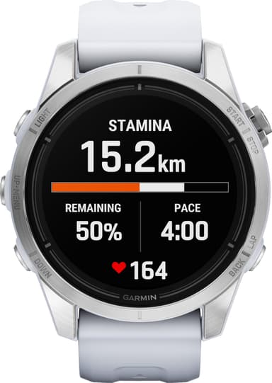 Garmin epix Gen 2 Pro smartwatch, 42mm (vit)
