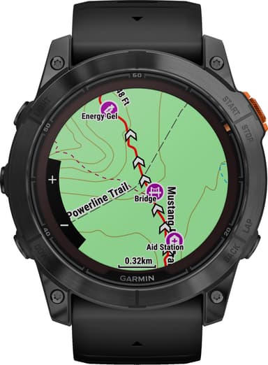 Garmin Fenix 7X Pro Solar smartwatch, 51mm (svart)