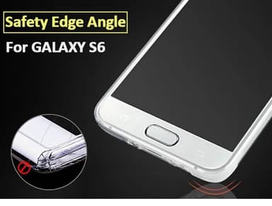 Samsung Galaxy S6 SM-G920F Slimmat TPU skal TRANSPARANT
