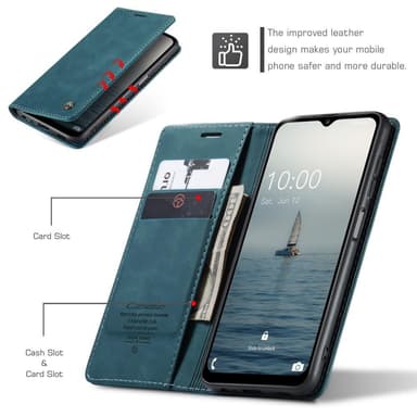 CASEME Plånboksfodral Samsung Galaxy A34 - Blå