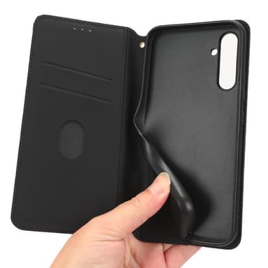 Plånboksfodral Rhombus till Samsung Galaxy A34 5G - Svart