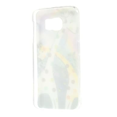 TPU Skal Samsung Galaxy S6 - Two Cartoon Giraffes