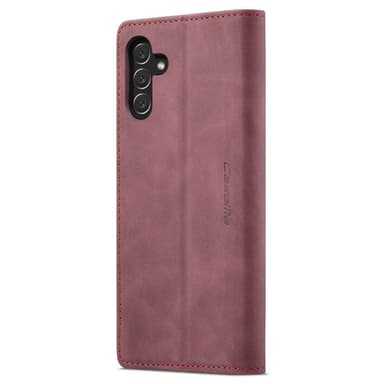 CASEME Plånboksfodral Samsung Galaxy A34 - Vinröd