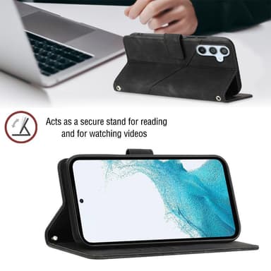 Samsung Galaxy A54 5G Plånboksfodral  - Svart