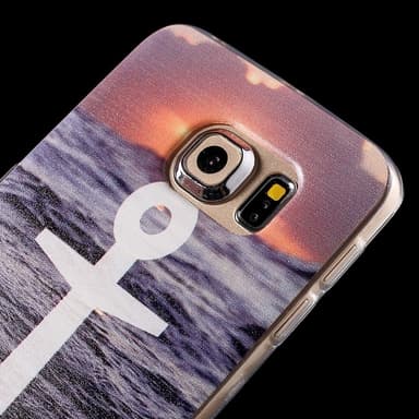 Samsung Galaxy S6 TPU skal Ankare / Anchor and Sea