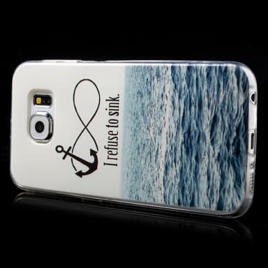 Samsung Galaxy S6 TPU skal Anchor and Quote