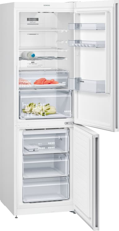 Siemens Kombinerad kyl/frys KG36NXWED (Vit)