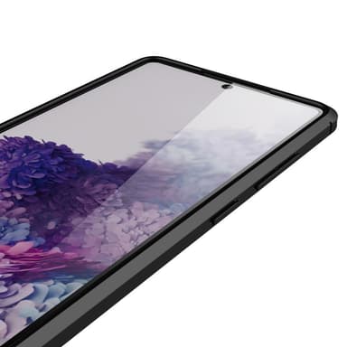 Samsung Galaxy S20 FE TPU skal Litchi Texture - Svart