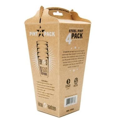 Klean Kanteen 473ml Pint Cup 4-pack