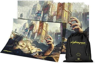 Good Loot Pussel 1000 bitar - Cyberpunk 2077: Hand Puzzle