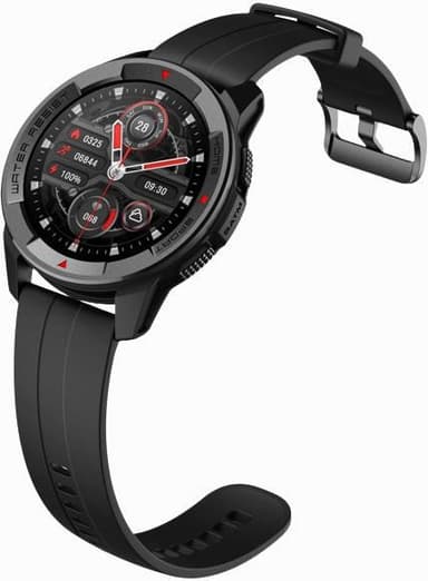 Mibro X1 Black Sportig smartwatch med Amoled HD-skärm & hälsofunktioner