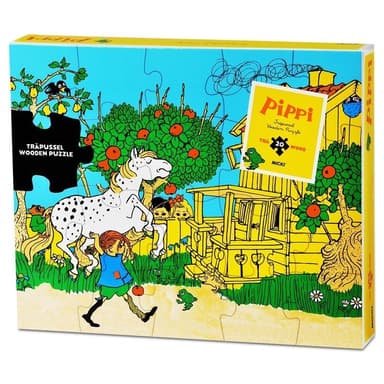 Pippi Träpussel, 20 bitar