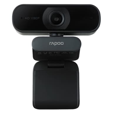 RAPOO Webcam XW180 Full HD Svart