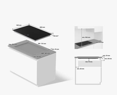 Samsung Serie 6 Induktionshäll NZ85C6058FK/U1 (80cm)
