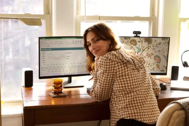 HP P24h G5 23.8" monitor (Black)
