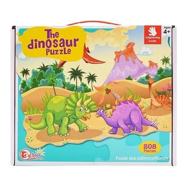 208-bitars pussel, Dinosaurie