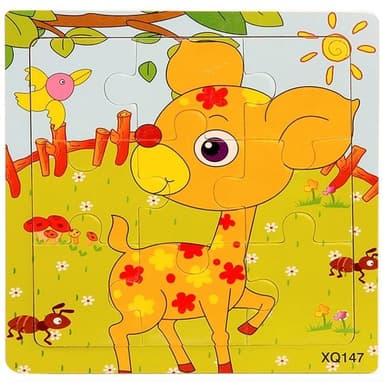 9-bitars pussel, Rådjur