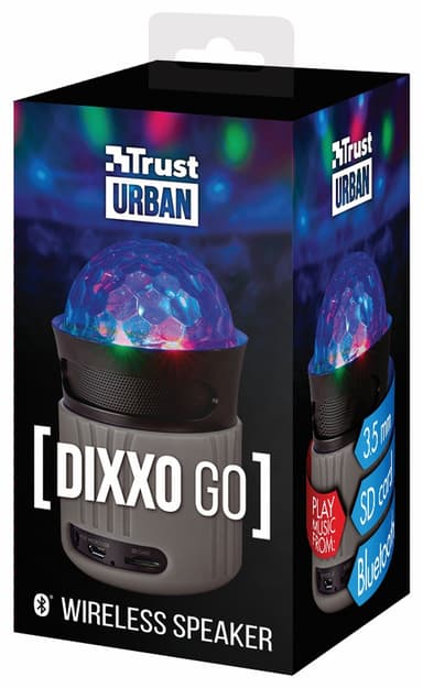 Trust Dixxo trådlös högtalare DIXXOGOGR (grå)