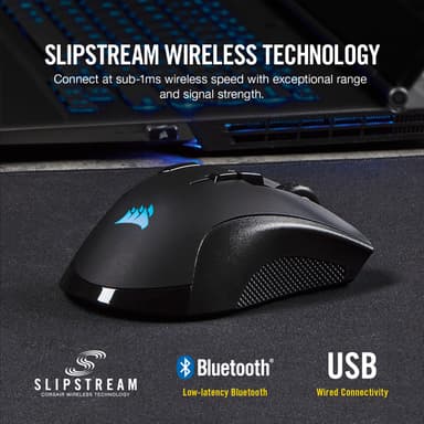 Corsair Ironclaw RGB trådlös gamingmus