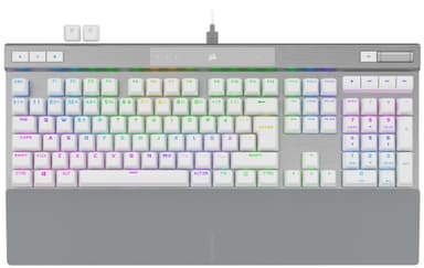 Corsair K70 PRO RGB mekaniskt tangentbord för gaming (vitt)