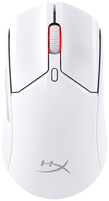 HyperX Pulsefire Haste 2 trådlös mus för gaming (vit)